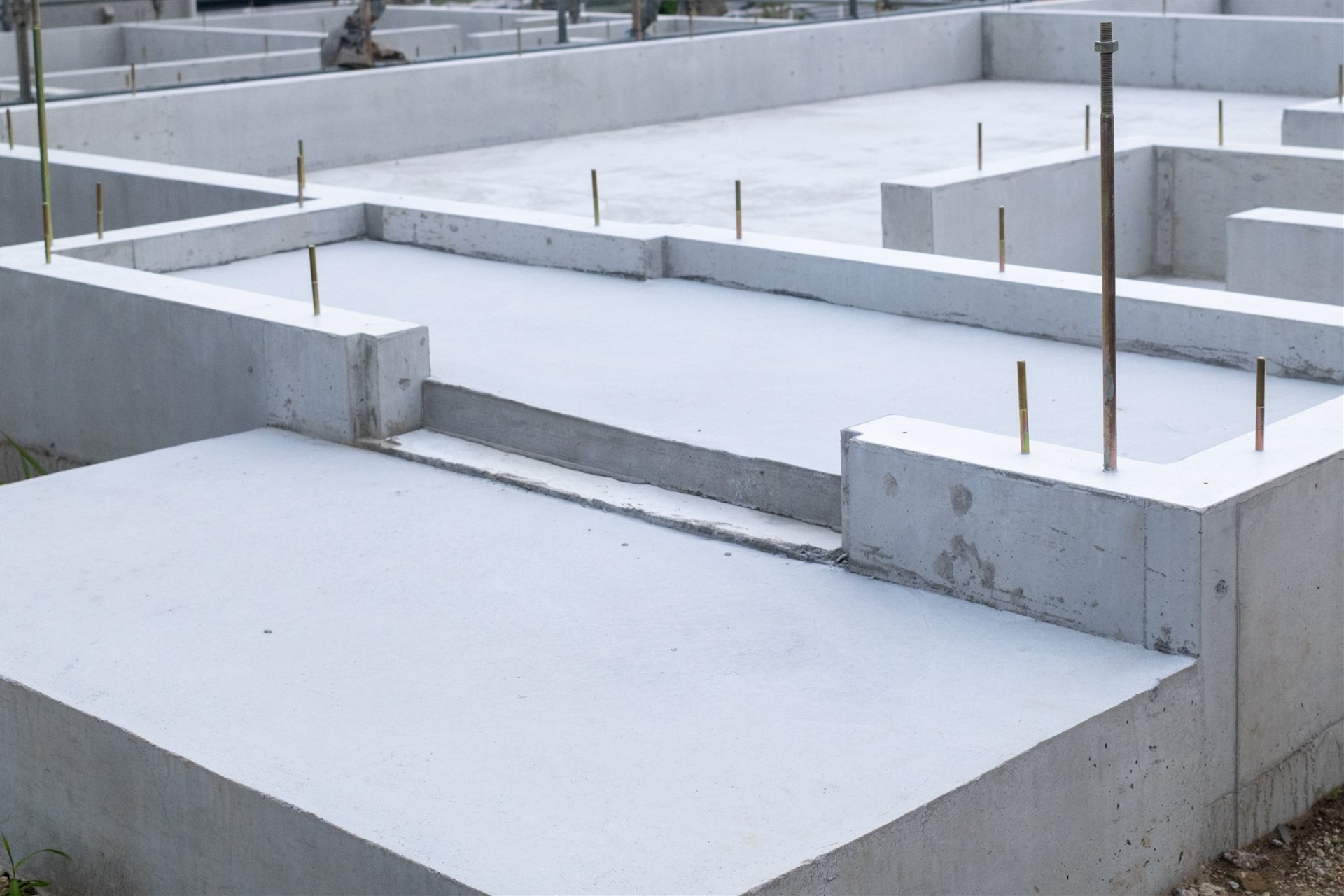 一戸建て住宅のコンクリートの基礎